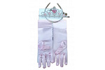 Rappa Sada Prinzessin Handschuhe mit Krone - rosa