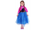 Rappa Kinderkostüm Prinzessin Winterkönigreich Anička DELUXE (S) E-Verpackung