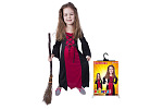 Rappa Kinderkostüm Bordeaux Hexe / Halloween (M) E-Verpackung