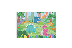 Rappa Puzzle mit Dinosauriern 24 Teile 50 x 34 cm