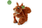 Rappa Plyšová veverka sedící 23 cm ECO-FRIENDLY