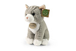 Rappa Graue Plüschkatze sitzend 23 cm SOFT COLLECTION