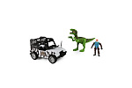 Rappa Auto Jeep Dino Park mit Dinosaurier mit Sound und Licht