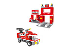 Rappa Kompatible Bausteine BLOXO Feuerwehrstation 260 Stk.