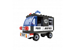 Rappa Kompatible Bausteine BLOXO Polizei Auto 48 Stk