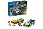 LEGO City 60415 Verfolgungsjagd mit Polizeiauto und Sportwagen