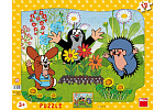 DINO dětské puzzle Krteček zahradník 12D