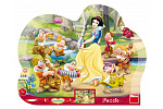 Dino Kinderpuzzle Disney WD Schneewittchen 25T Kontur