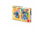 Dino ZAMILOVANÝ STITCH 24+48 Puzzle