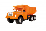 Dino Auto Kinder-Lastwagen aus Kunststoff Tatra Tatra 148 für den Sand orange 73cm