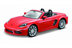 Bburago 1:24 Plus Porsche 718 Boxster Orange