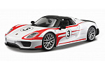 Bburago Auto Bburago 1:24 RACE PORSCHE 918 WIESSACH
