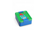 Smartlife LEGO Rocket box na svačinu - modrá/zelená