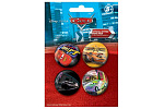 Plackenset - Cars 3 - 4x38mm