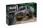 Revell Plastic ModelKit Militär 03337 - Unimog 2T milgl (1:35)