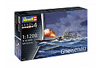 Revell Plastikmodellbausatz Schiff 05181 - Gneisenau (1:1200)