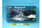 Revell Plastikmodellbausatz Schiff 05802 - Bismarck (1:1200)