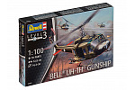 Revell Plastic ModelKit Hubschrauber 04983 - Bell UH-1H Gunship (1:100)