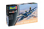 Revell ModelSet Flugzeug 63834 - F/A18F Super Hornet (1:72)