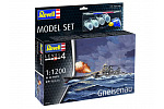 Revell ModelSet Schiff 65181 - Schlachtschiff Gneisenau (1:1200)
