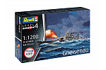Revell Starter Kit Schiff 75181 - Schlachtschiff Gneisenau (1:1200)