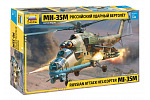 Zvezda Modellbausatz Hubschrauber 4813 - MIL Mi-35 M "Hind E" (1:48)