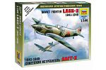 Zvezda Wargames (WWII) Flugzeug 6118 - Sowjetischer Jäger LaGG-3 (1:144)