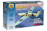 Zvezda Snap Kit Flugzeug 7302 - Messerschmitt B-109 F2 (1:72)