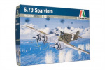 Italeri Modellbausatz Flugzeug 1290 - S.79 Sparviero (1:72)