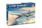 Italeri Modellbausatz Flugzeug 1440 - Tu-22 M3 BACKFIRE C (1:72)