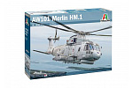 Italeri Modellbausatz Hubschrauber 1486 - AW-101 Merlin HM.1 (1:72)