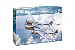 Italeri Modellbausatz Flugzeug 2834 - P-38J E.T.O. (1:48)