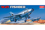 Academy Model Kit letadlo 12442 - M-21 FISHBED (1:72)