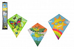 Teddies Flugdrachen aus Nylon 60x70cm 3 Arten