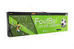 Teddies Fußballtor 2in1 + Ball aus Kunststoff in Schachtel 66x21x7cm