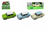 Teddies Auto Welly Trabant 1:60 Metall 7cm asst Farbmix Freilauf in Schachtel