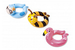 Intex Aufblasbarer Tier-Schwimmring ca. 66x55cm 3 Arten im Beutel 3-6 Jahre