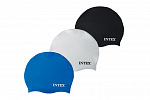 Intex Bademütze aus Silikon, 3 Farben in Schachtel 7x14,5x2,5cm 8+