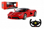 Teddies Auto RC Ferrari RASTAR rot Kunststoff 32cm 2,4GHz ferngesteuert. Batteriebetriebene Steuerung in einer Box 43x19x23cm