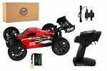 Teddies Auto RC Buggy Bonzai Jubatus Geländewagen 30cm Kunststoff rot 2,4GHz mit Batterie.+2xdob. Pack in der Schachtel. 40x14x21