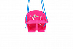 Teddies Babyschaukel aus Kunststoff rosa Tragkraft 20kg 36x30x29cm 24m+