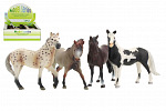 Pferd Kunststoff 15cm 4 Farben