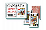 Bonaparte Canasta Gesellschaftsspiel - 108 Karten in Plastikbox