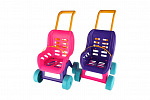 Teddies Puppenwagen Buggy Kunststoff 25x49x40cm