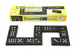 Teddies Domino Classic 28 Stück Gesellschaftsspiel aus Kunststoff in Schachtel 21x6x3cm