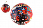 Teddies Ball Super Cars Monster Truck aufgeblasen 23cm im Netz