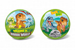 Teddies Ball Dino 14cm aufgeblasen im Netz