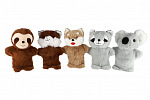 Teddies Handpuppe Tier Plüsch 30cm 5 Arten 0+