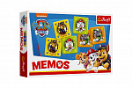 Trefl Pexeso Papier Paw Patrol/PAW Patrol Gesellschaftsspiel 30 Stück in Schachtel 21x14x4cm