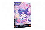 Trefl Puzzle Premium Plus: Kuromi 1000 Teile 48x68,3cm in einer Box 27x40x6cm